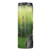 かわいい&おもしろい犬カスタム文字タンブラー タンブラー (裏面)