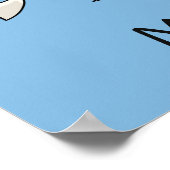 かわいい&おもしろい犬名前をカスタムする&カラーポスター ポスター (角)