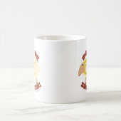かわいい+おもしろい+ひつじ+キャラクター コーヒーマグカップ (中央)