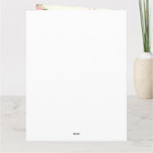 かわいい お姫様 パステルピンクのプリンセス カード (裏面)