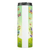 かわいい&お洒落カラフルイースターバニー タンブラー (裏面)