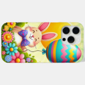 かわいい&お洒落カラフルイースターバニー Case-Mate iPhoneケース (裏面 (横))