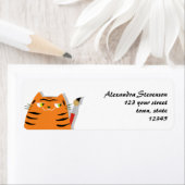 かわいい お返し住所ラベル ラベル (インサイチュ)