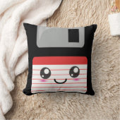 かわいい/かわいいの幸せなフロッピー・ディスク枕 クッション (ブランケット)