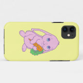 かわいい かわいい カートゥーン うさぎ 兎 人参 Case-Mate iPhoneケース (裏面(横))