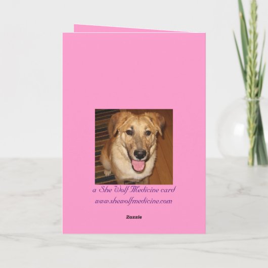 かわいい、かわいい、手に入る – 犬好きのバレンタイン シーズンカード (裏面)