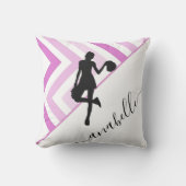 かわいい&かわいらしチアリーティングテーマ応援コーチ名 クッション (正面)