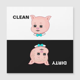 かわいい きれいな 汚れた 豚のキャラクター