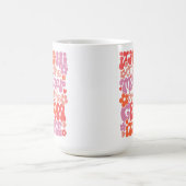 かわいい「こんにちは、私は新郎の母」マグカップ コーヒーマグカップ (中央)