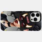 かわいい ひどい娘 Case-Mate iPhoneケース (裏面 (横))