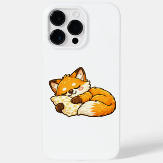 かわいい ふわふわ ねむねむ キツネ Case-Mate iPhone 14 PRO MAXケース