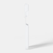 かわいい ふわふわ ねむねむ キツネ iPhoneケース (左側面)