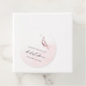 かわいい ほっこり 水彩蝶 ブライダルシャワー フェイバータグ (インサイチュ)