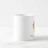 かわいい!アイスを買いに走る コーヒーマグカップ (中央)