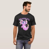かわいい アショロトル Tシャツ (正面フル)