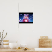 かわいい アニメ キャットガール ポスター (キッチン)