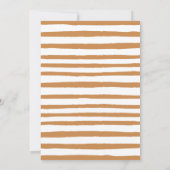 かわいい！アフリカの動物たちの誕生日パーティー 招待状 (裏面)