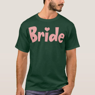 かわいい ウェディング ハニームーン ブライズメイド 婚約者 パステルカラー Tシャツ