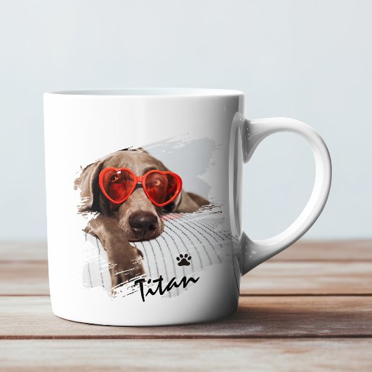 かわいい オリジナル ペット 写真 コーヒーマグカップ