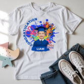 かわいい オリジナル 写真 幼稚園 卒業 Tシャツ