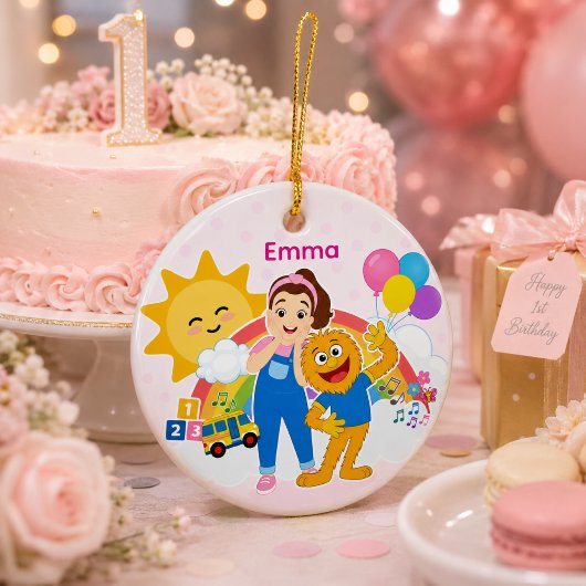 かわいい オリジナル 名前 幼児 プリスクール 音楽 セラミックオーナメント