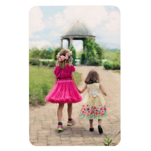 かわいい オリジナル 子供 写真 テンプレート マグネット (縦)