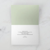 かわいい | オレンジの感謝カード サンキューカード (内部)