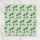 かわいい | オレンジ ありがとう フェイバータグ (裏面)