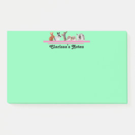 かわいい オーダーメイド うさぎ 文房具 付箋