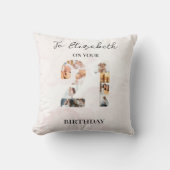 かわいい オーダーメイド ファミリーフォト クッション (正面)