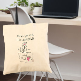 かわいい オーダーメイド 先生 トートバッグ