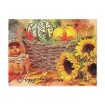 かわいい，カラフルカボチャ，ハロウィーン