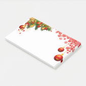 かわいい,カラフルクリスマスオーナメント,休日 ポストイット (アングル)