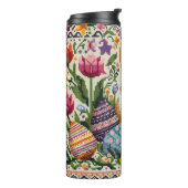 かわいい/カラフル春/イースターフェア島 タンブラー (回転左)