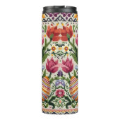 かわいい/カラフル春/イースターフェア島 タンブラー (裏面)