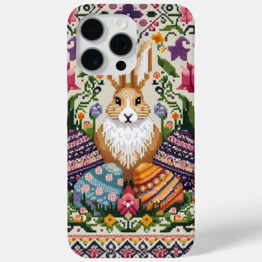 かわいい/カラフル春/イースターフェア島 Case-Mate iPhoneケース (裏面)