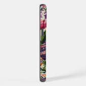 かわいい/カラフル春/イースターフェア島 iPhoneケース (右側面)