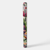 かわいい/カラフル春/イースターフェア島 iPhoneケース (左側面)