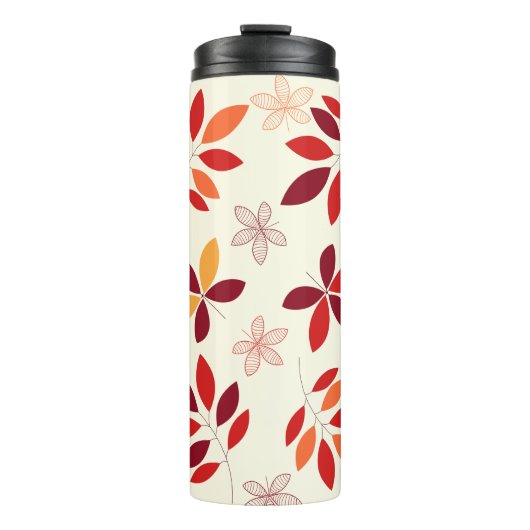 かわいい&カラフル紅葉パターン タンブラー (正面)