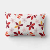 かわいい&カラフル紅葉パターン ランバークッション (裏面)