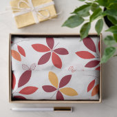 かわいい&カラフル紅葉パターン 薄葉紙 (ギフト)