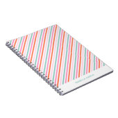 かわいい カラフル オーダーメイド ノートブック (右側)