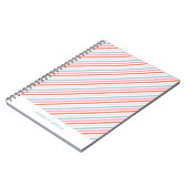 かわいい カラフル オーダーメイド ノートブック (左側)