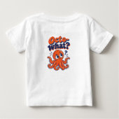 かわいい カワイイ ベビーTシャツ (裏面)