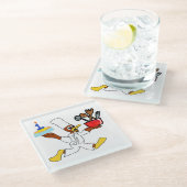 かわいい ガラスコースター (アングル)