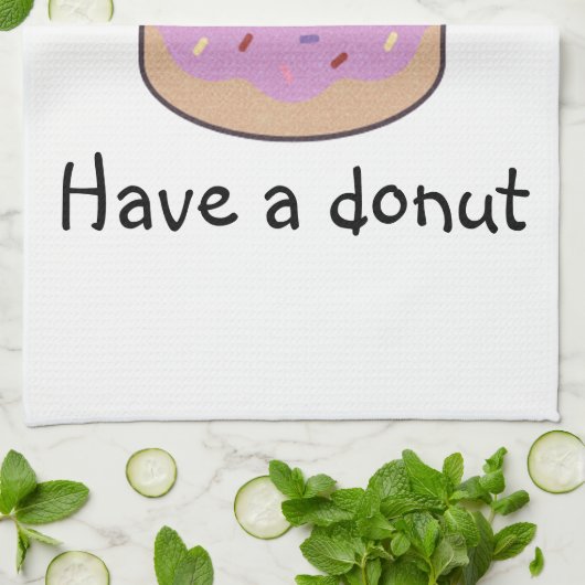 かわいい キッチンタオル (折り畳み)