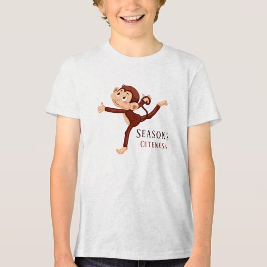 かわいい キャラクター トライブレンドＴシャツ (正面)