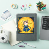 かわいい+キャラクター+猫 シール (iPadカバー)