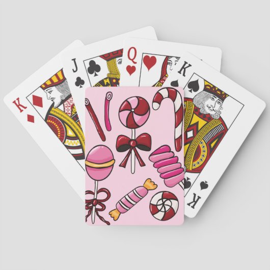 かわいい キャンディー トランプ (裏面)