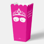 かわいい クイーン ティアラ プリンセス 誕生日 婚前パーティー フェイバーボックス (正面)